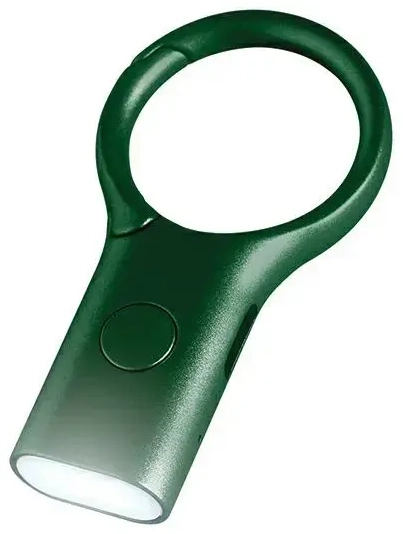 Lexon Nomaday Keychain with Flashlight dark green LL136DG1