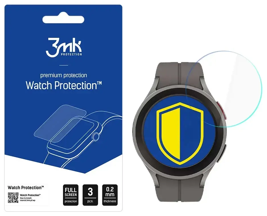 3Mk hybrid screen protector Samsung Galaxy Watch 5 Pro 45mm