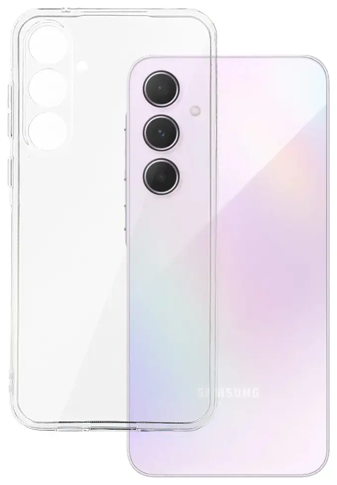 Back Case 2 mm Perfect for SAMSUNG GALAXY A55 5G TRANSPARENT