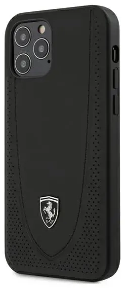 Ferrari FEOGOHCP12MBK iPhone 12|12 Pro 6,1" czarny|black hardcase Off Track Perforated