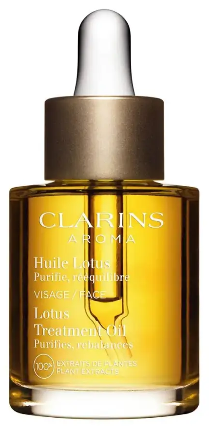 Clarins Lotus Face Treatment Oil - Clear