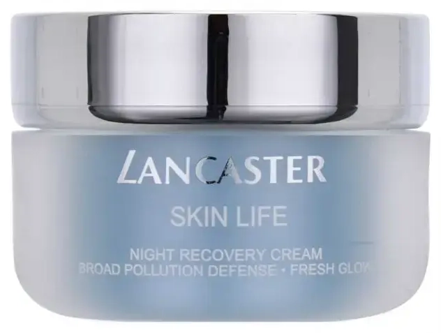 Lancaster, Skin Life, naktinis kremas nuo taršos poveikio, veidui, 50 ml