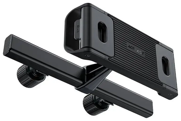 Acefast car headrest holder for phone and tablet (135-230mm wide) black (D8 black)