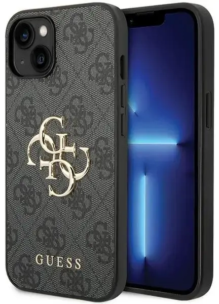 Guess GUHCP15S4GMGGR iPhone 15 6.1" maciņš telefonam pelēks
