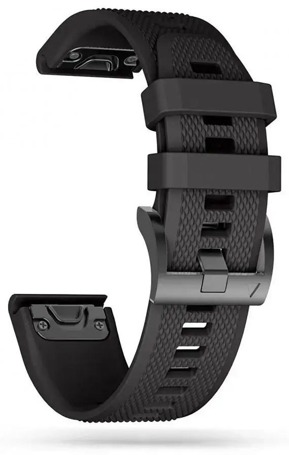 „Tech-Protect Smooth“ dėklas, skirtas „Garmin Fenix 5 | 6 | 6 Pro | 7“ – juodas