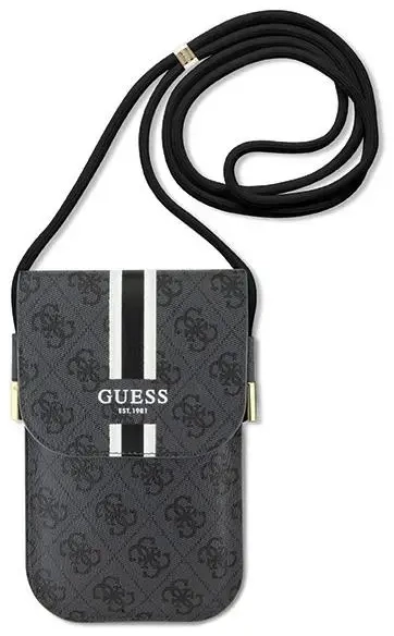 Guess Rokassoma GUOWBP4RPSK melna 4G Svītras