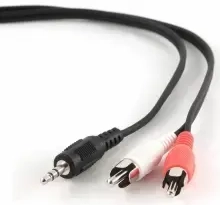 Kabelis Gembird 3.5mm Jack - 2x RCA 1.5m
