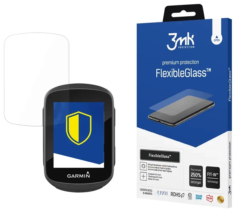 Garmin Edge 130 - 3mk FlexibleGlass™ screen protector