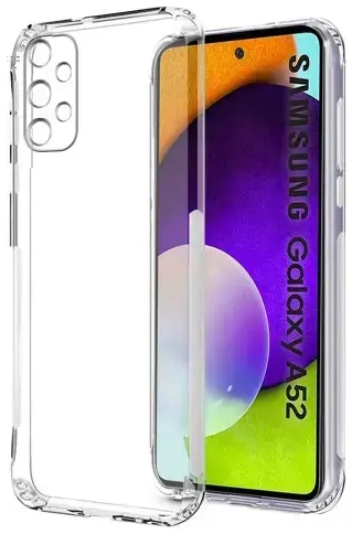 Fusion Precise Case 2mm izturīgs silikona aizsargapvalks Samsung A526 | A525 | A528 Galaxy A52 5G | A52 4G | A52s caurspīdīgs