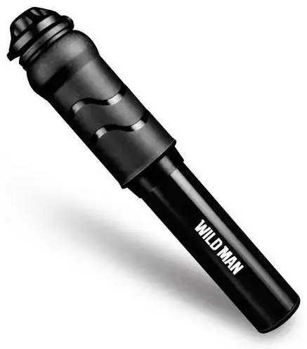 WILDMAN Pompka rowerowa ręczna GK1 aluminiowa czarna|black