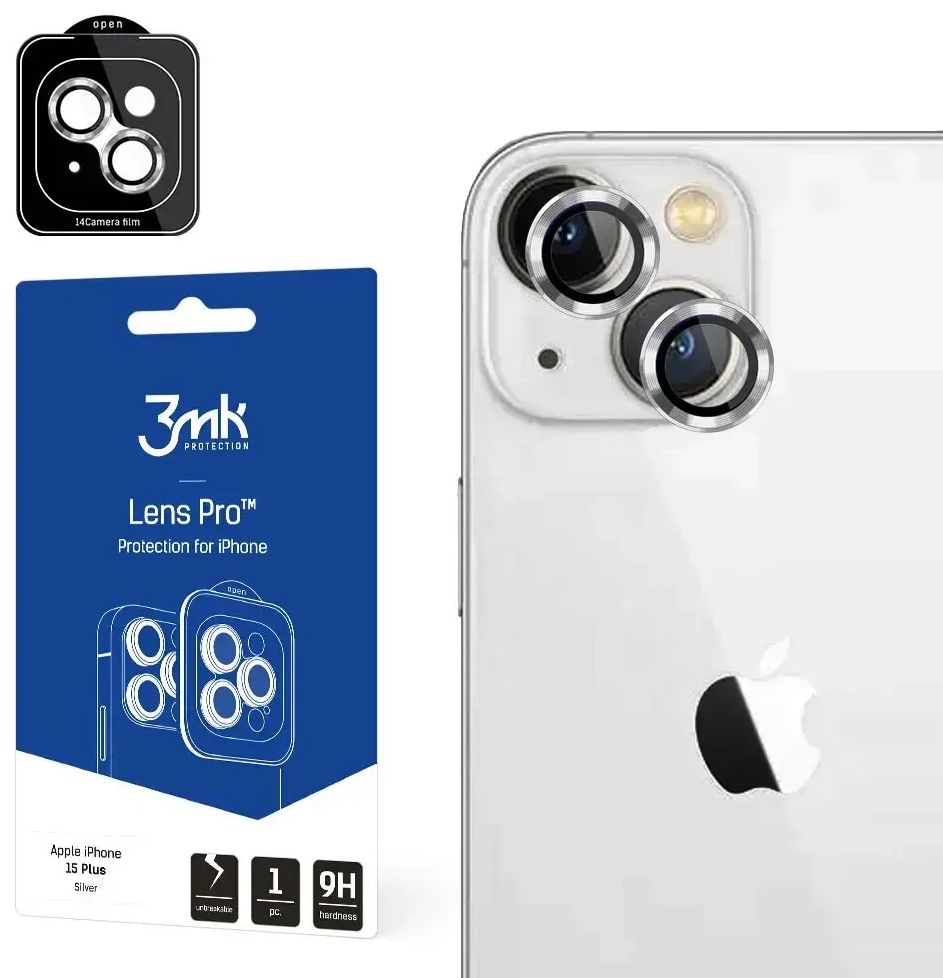 Apple iPhone 15 Plus - 3mk Lens Protection Pro screen protector