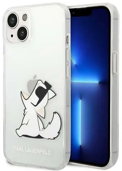 Karl Lagerfeld KLHCP14MCFNRC iPhone 14 Plus | 15 Plus 6,7" hardcase przeźroczysty|transparent Choupette Fun