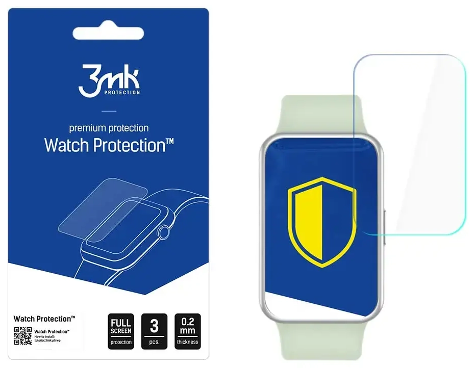 Huawei Watch Fit Elegant - 3mk Watch Protection™ v. ARC+ screen protector