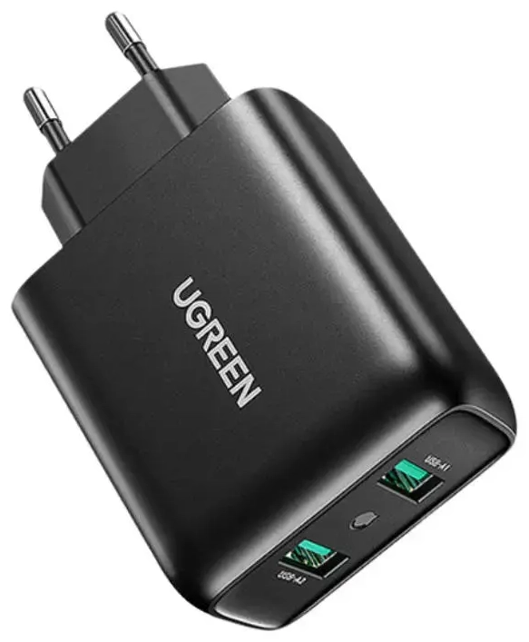 UGREEN Fast Charger tīkla lādētājs | 18W | PD 3.0 | USB-A | melns
