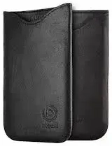 Bugatti Slim Fit universal leather case for devices Apple iPhone 6 | 6S black