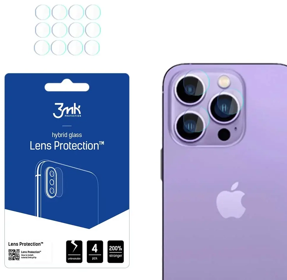3mk Lens Protection do Apple iPhone 14 Pro|14 Pro Max