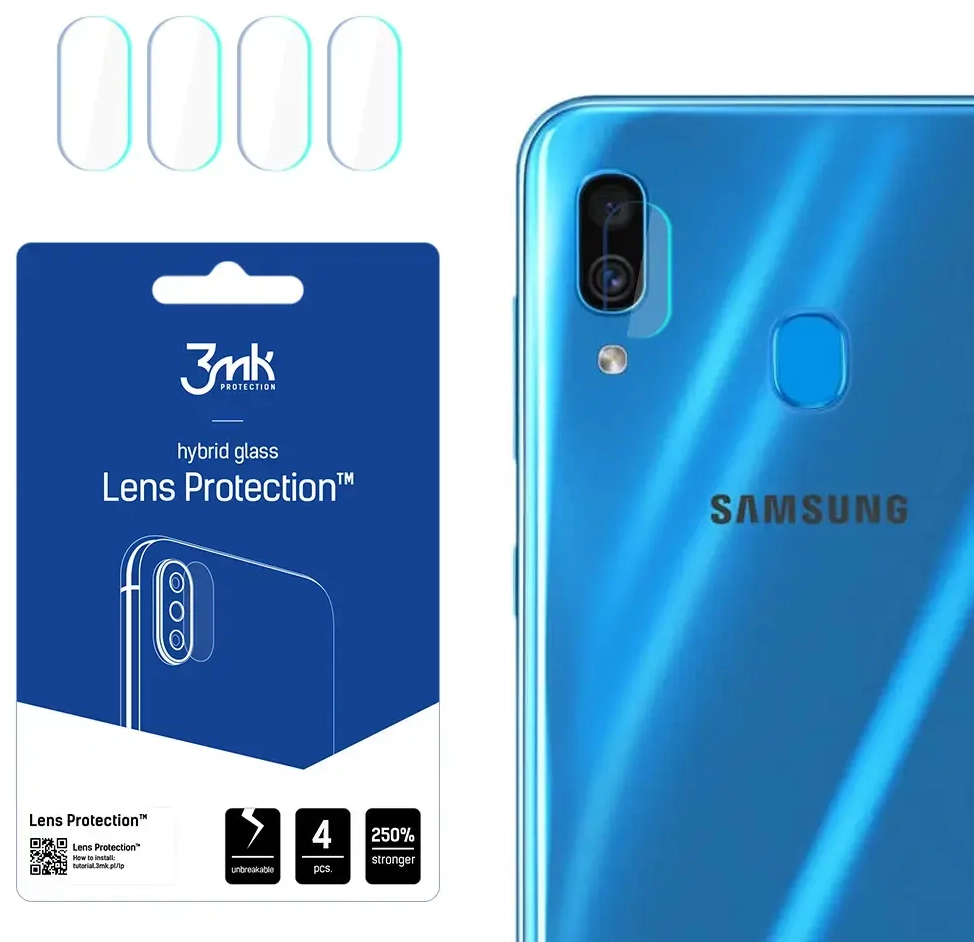 Samsung Galaxy A30 - 3mk Lens Protection™ screen protector