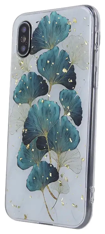 Fusion Gold Glam Leaves silikona aizsargapvalks Samsung A057 Galaxy A05S