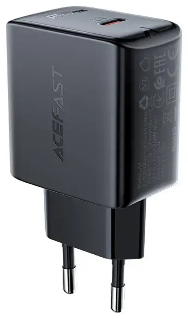 Acefast A1 travel charger | 20W | PD | USB-C | black
