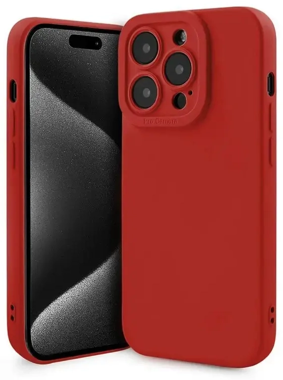 Fusion Softy прочный силиконовый чехол для Apple iPhone 7 | 8 | SE 2020 | SE 2022 красный