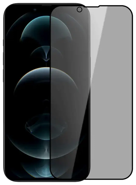 Nillkin Guardian tempered glass for phone iPhone 13 | iPhone 13 Pro | iPhone 14 black 2-pack