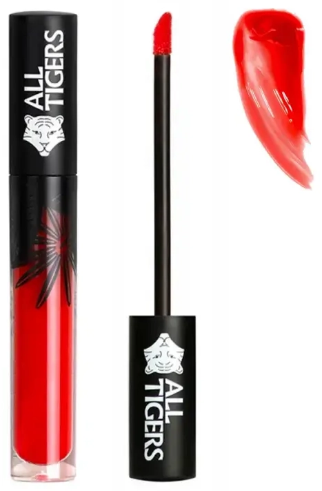 All Tigers, Natural & Vegan, Natural, Shining, Lip Gloss, 816, Unleash The Tiger, 8 ml