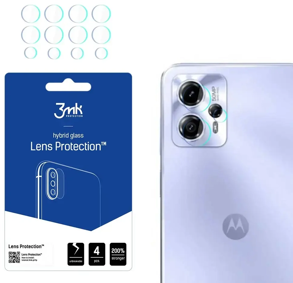 Motorola Moto G13|G23 - 3mk Lens Protection™ screen protector