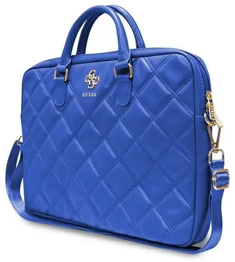 Guess kott GUCB15ZPSQSSGB 16" sinine Quilted 4G