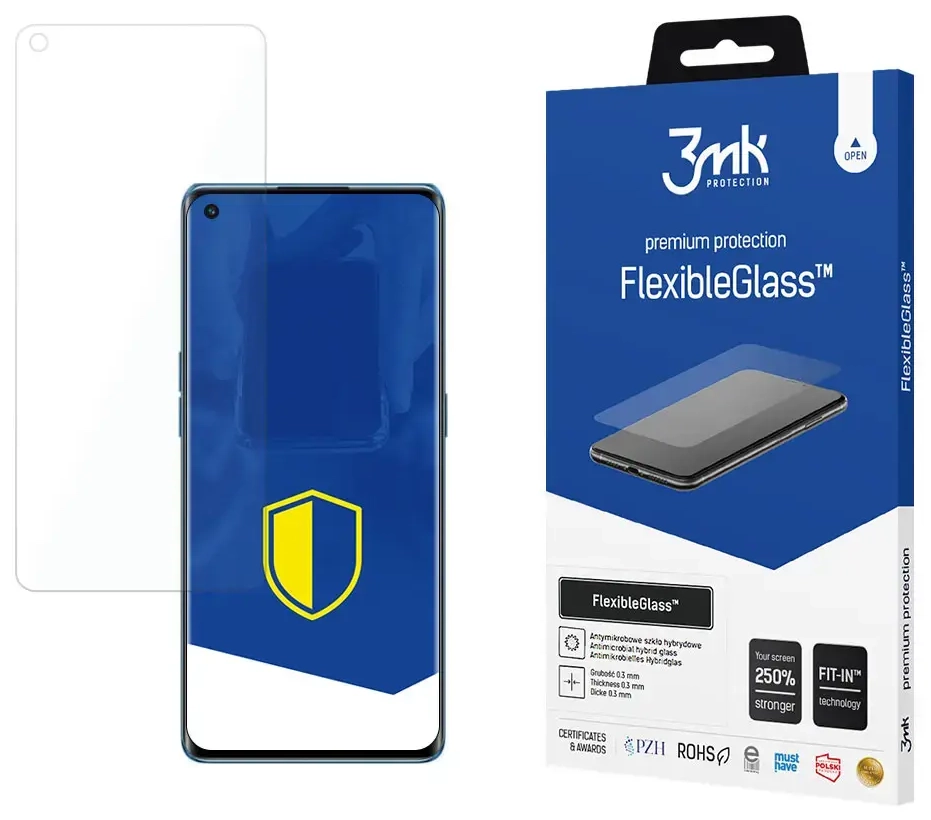 Oppo Reno 6 5G - 3mk FlexibleGlass™ screen protector