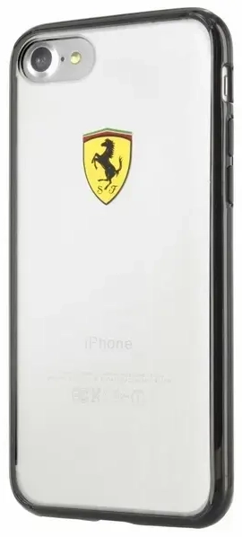 Ferrari Hardcase FEHCP7BK iPhone 7|8|SE 2020 | SE 2022 black|transparent Racing Shield