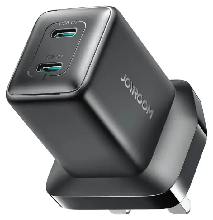 Joyroom JR-TCG17 kelioninis įkroviklis | 45W | GaN | USB-C | juodas