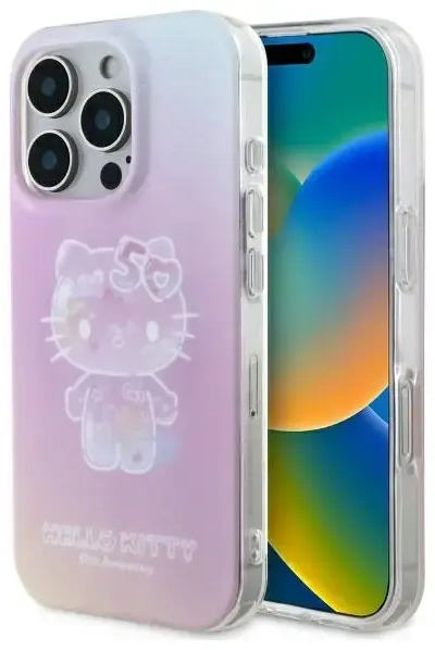 Hello Kitty HKHMP16LH50AP iPhone 16 Pro 6.3" różowy|pink hardcase IML 50TH Anniversary Magsafe