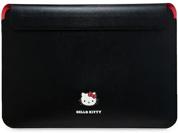 Hello Kitty Sleeve HKCS14PGHDLMK 14" czarny|black PU Metal Logo
