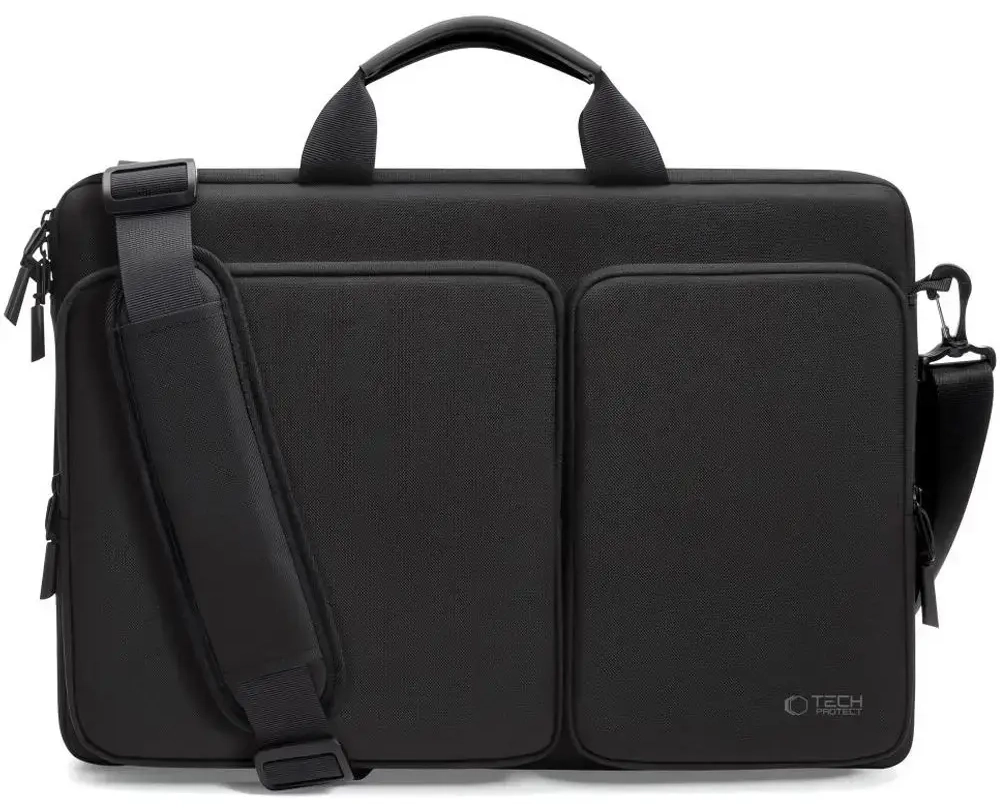 Tech-Protect Defender Bag for 17" Laptop - Black