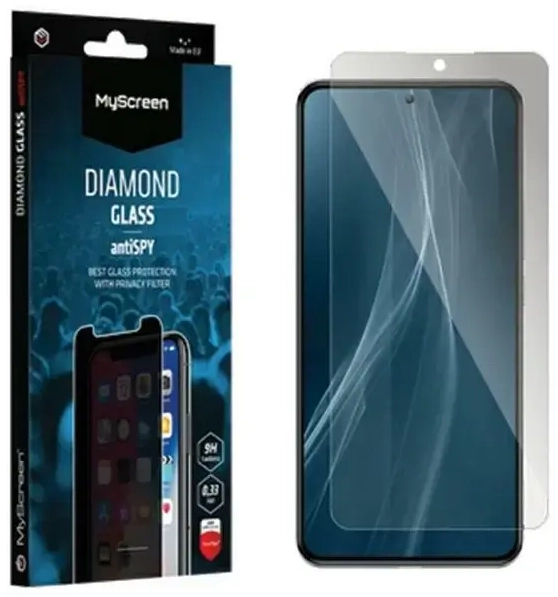 MS AntiSpy Diamond Glass for iPhone 16 Plus 6.7" Tempered Glass with applicator