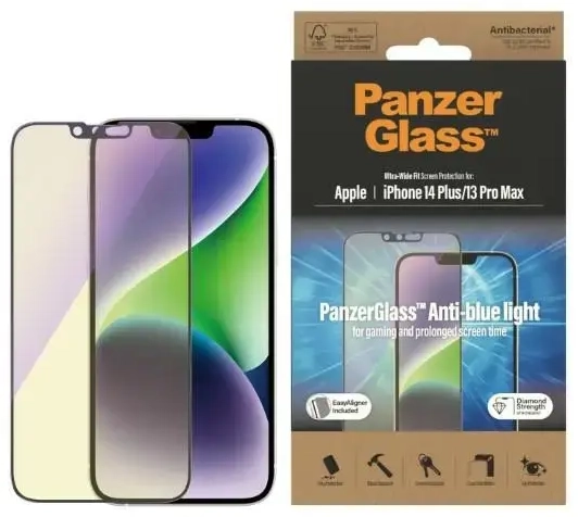 PanzerGlass Ultra-Wide Fit apsauginis stiklas telefonui iPhone 14 Plus | iPhone 13 Pro Max 6,7