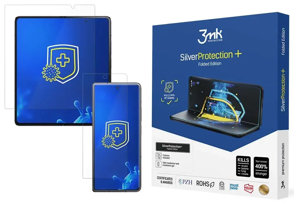3mk SilverProtection+ Folded Edition aizsargplēve telefona ekrānam Samsung Galaxy Z Fold 5 (F946)