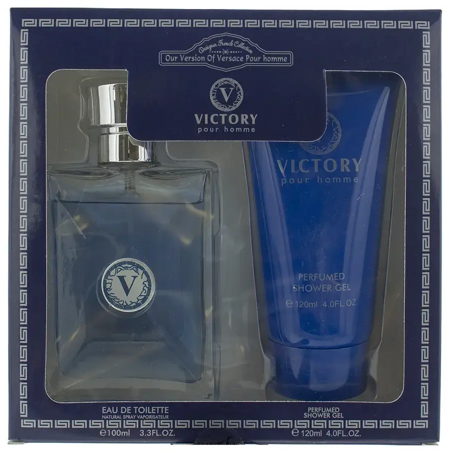 Set Designer French: Victory, Eau De Toilette, For Men, 100 ml + Victory, Shower Gel, 120 ml