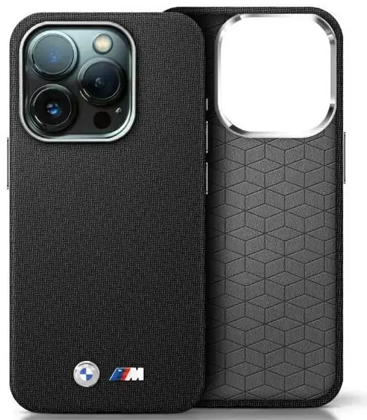 BMW BMHCP16X23PUFWKEV iPhone 16 Pro Max 6.9" czarny|black hardcase M Edition Kevlar wrapped metal
