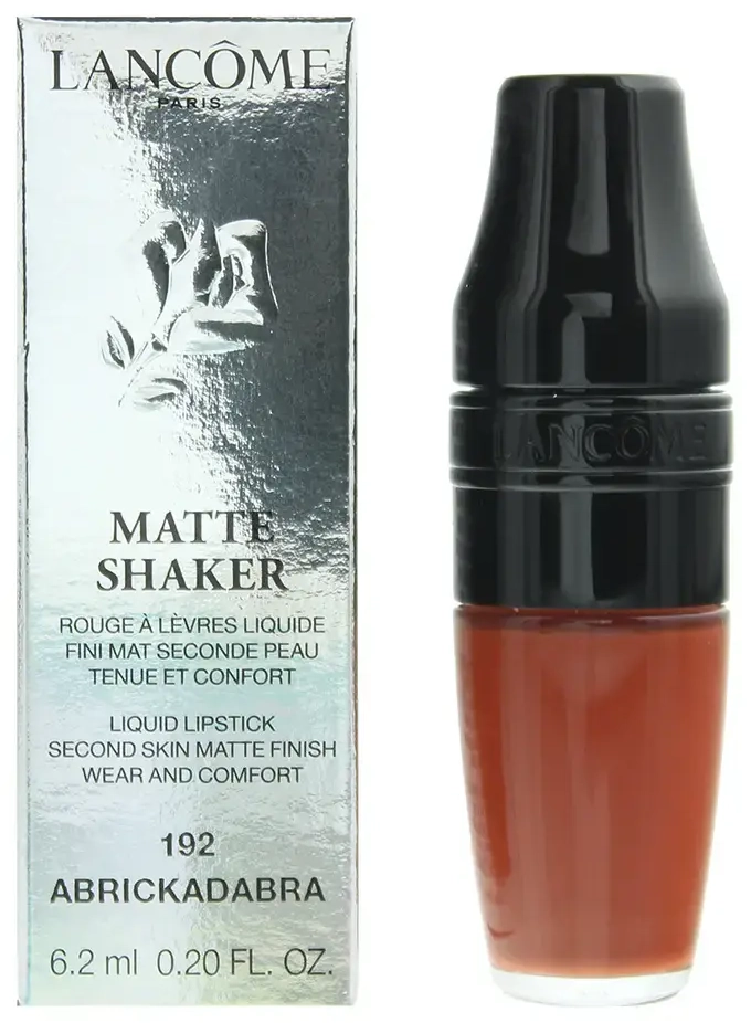 Lancome, Matte Shaker, Liquid Lipstick, 192 Abrickadabra, 6.2 ml