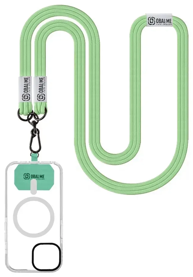 OBAL:ME NeckTag Trio Rope for Mobile Phone Mint Green