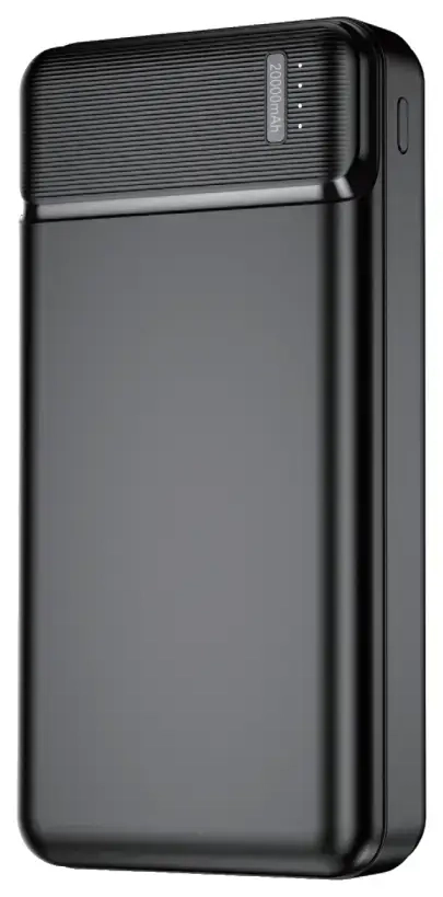 Maxlife MXPB-01 išorinė baterija (powerbank) | 20 000 mAh | 10.5W | USB-A, Micro USB | juodas