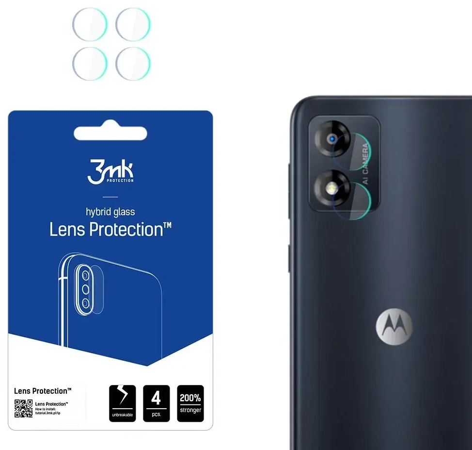 Motorola Moto E13 - 3mk Lens Protection™ screen protector