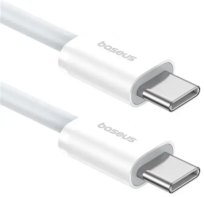 Baseus Superior Series data transfer and charging cable | USB-C to USB-C | 30W | 1m | white