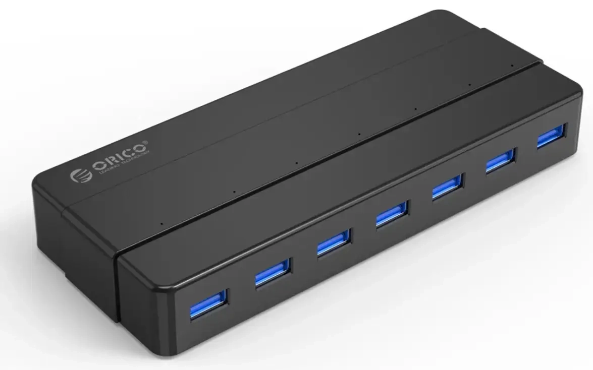 Hub Orico H7928-U3-V1 7x USB-A 3.0 - black