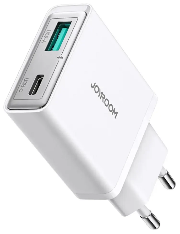 Joyroom JR-TCF14 зарядное устройство | 20W | USB-A, USB-C | белое