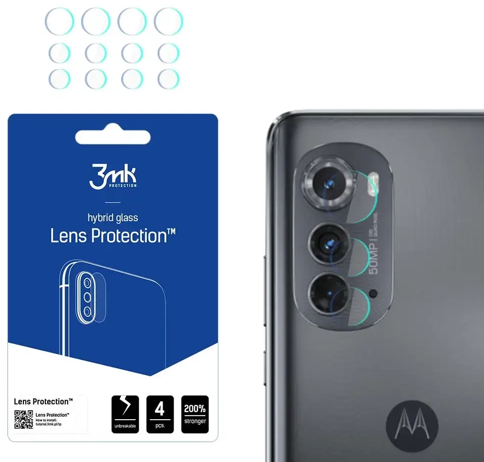 Motorola Edge 2022 - 3mk Lens Protection™ screen protector