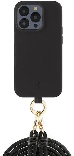 Etui JE 2in1 iPhone 15 Pro Max 6.7" MagSafe czarny|black 30506 (Just Elegance)