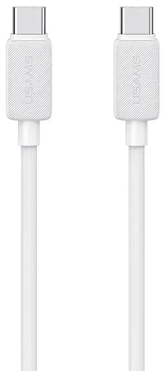 USAMS US-SJ696 провод для передачи данных и зарядки | USB-C на USB-C | 60W | 2м | белый
