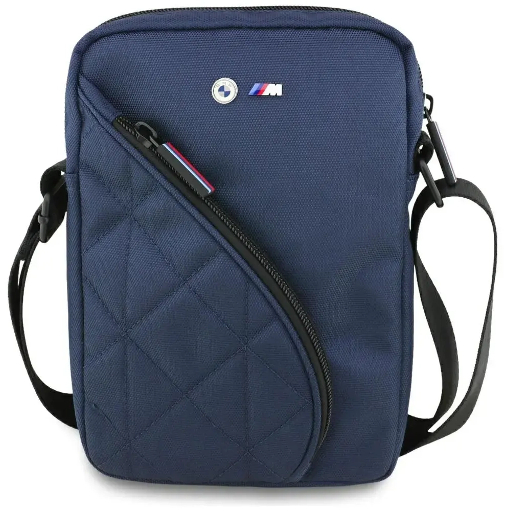 Bag BMW Nylon Pockets & Metal Logo 8" navy